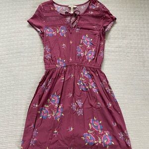 Matilda Jane mauve floral dress.